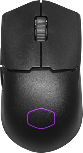 Cooler Master MM712 RGB Gaming-Maus, Hybrid Wireless, 19K DPI, Schwarz