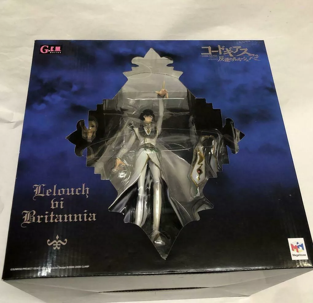 Megahouse GEM Code Geass Lelouch of the Rebellion R2 Lelouch vi Britannia  Figure