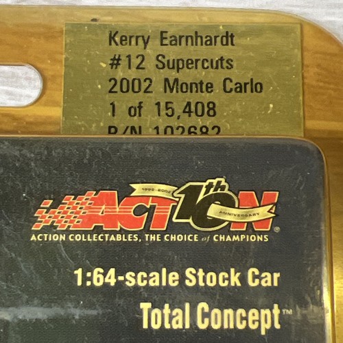 Action Kerry Earnhardt #12 Supercuts 2002 Monte Carlo - Picture 2 of 3