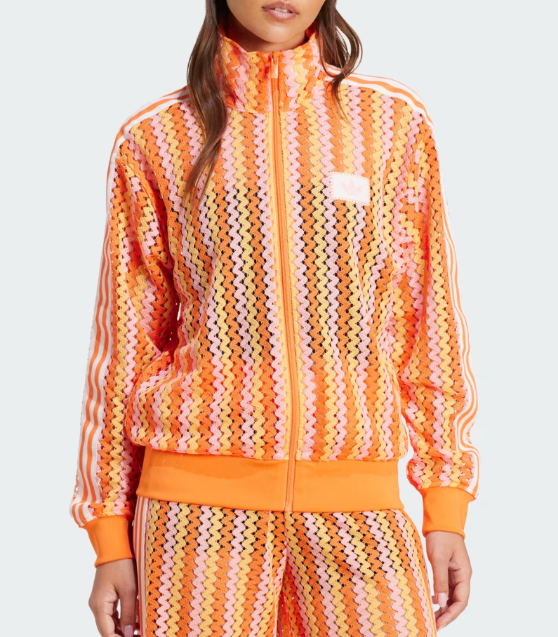 adidas 上下セット Summer Glow Firebird L M adidas Originals Summer Glow Firebird Track Top Women's Jacket
