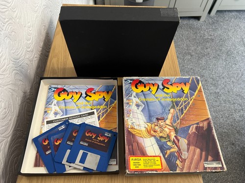 Readysoft Guy Spy Vintage 1993 Amiga Game - Boxed Working -👽👾Retro Gift Idea👾 - Afbeelding 11 van 23