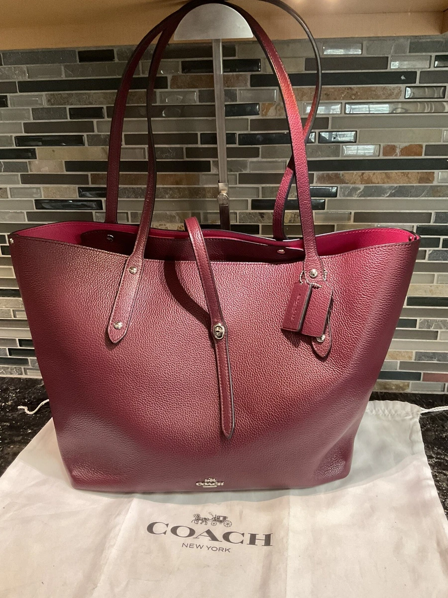 Pebble Leather Tote Bag