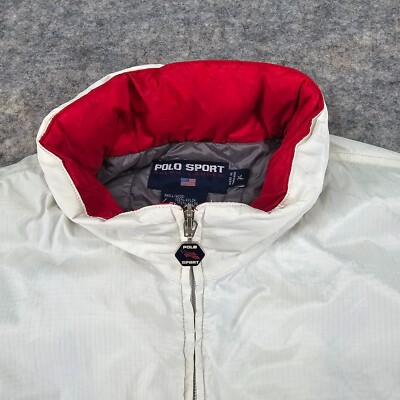 Polo Sport Ralph Lauren Mens XL Jacket Rare Vintage 90s