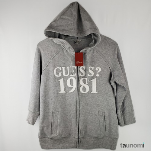 guess gray hoodie