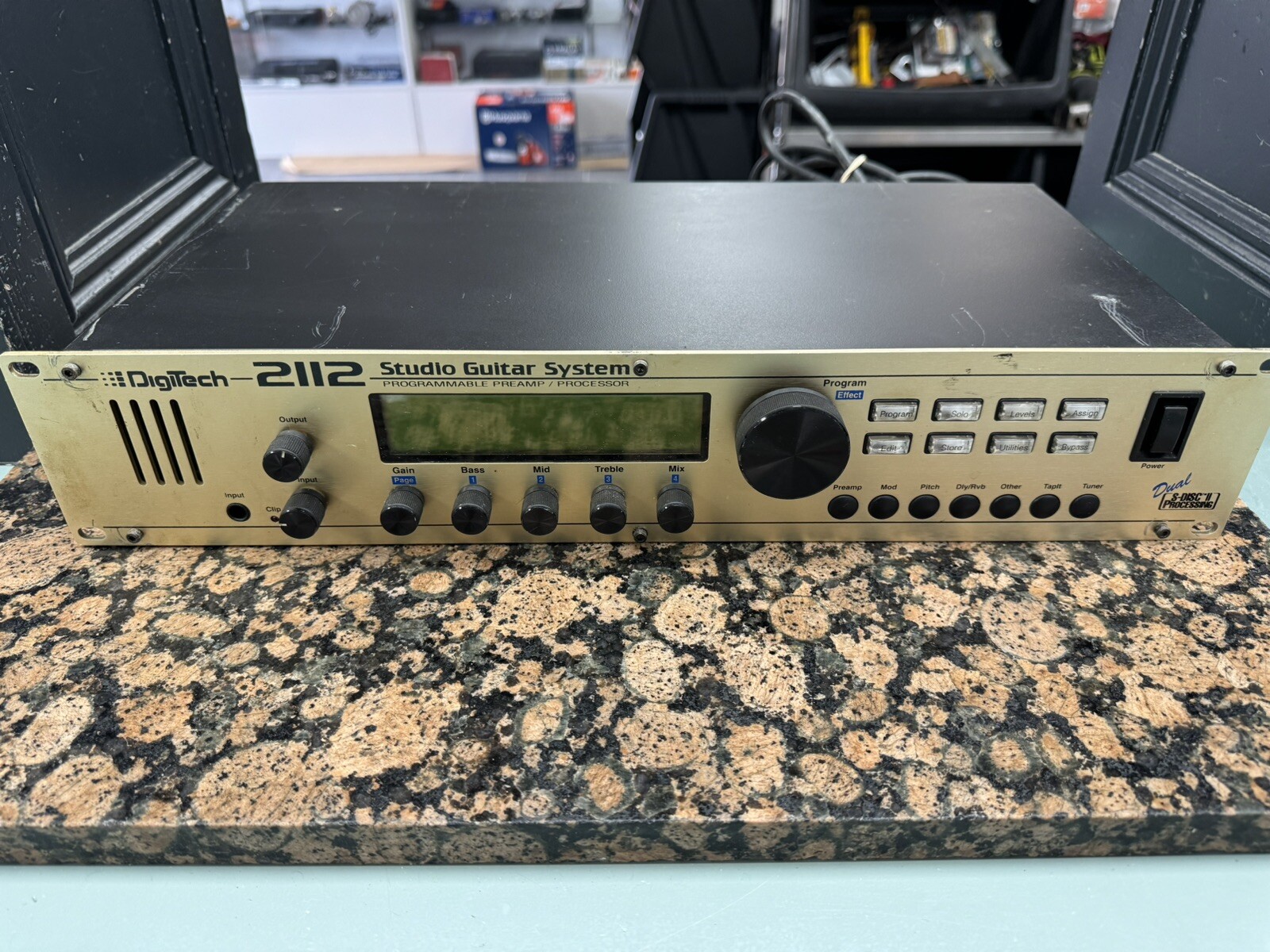 Digitech 2112 Studio tube Guitar processor effects System rack mount pre-amp