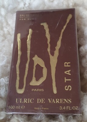 Ulric De Varens UDV Star Eau de Toilette für Männer Limitierte Auflage 100ml