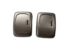 Set of 2 NETGEAR XE102 Powerline Adapter Ethernet Bridges