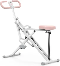 Squat Machine,MERACH R07 2 in 1 Squat Rowing Machine,Foldable Exercise Equipment