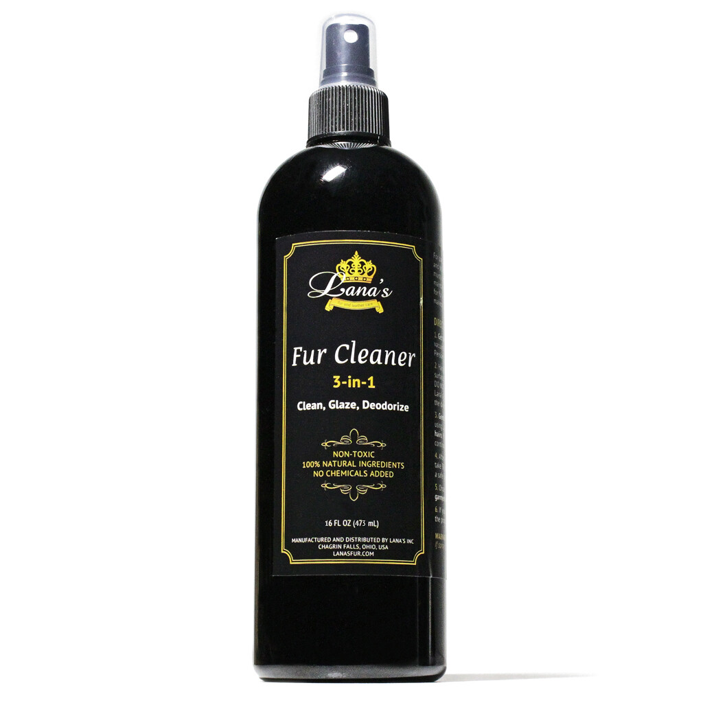 Fars Cleaner 16oz Fur Cleaner Spray - Clean Glaze Remove Odor on Fur Coats Hats Real ...