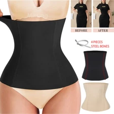 Women Postpartum Recovery Bands Tummy Tuck Belt Waist Trainer Girdle Body Shaper