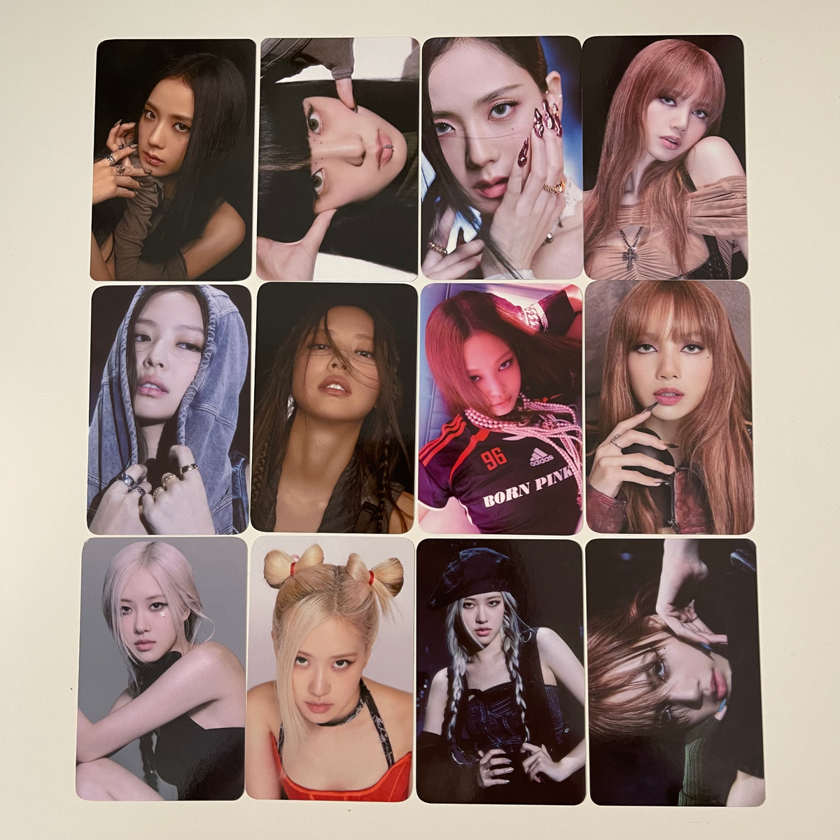 Official KTOWN4U POB Photocard BLACKPINK Born Pink JISOO JENNIE
