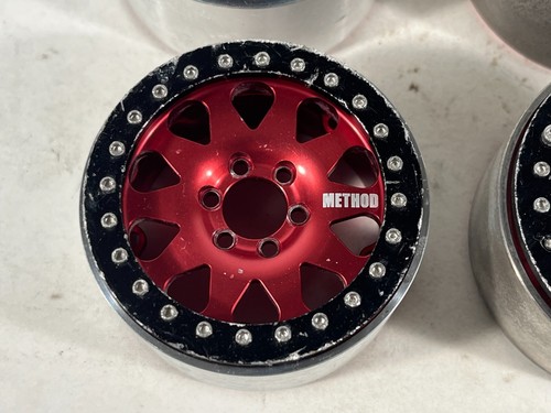 Discontinued 4x Used Vanquish 2.2" Method 101 V1 Wide, w/ Rings, See Images - Picture 3 of 24