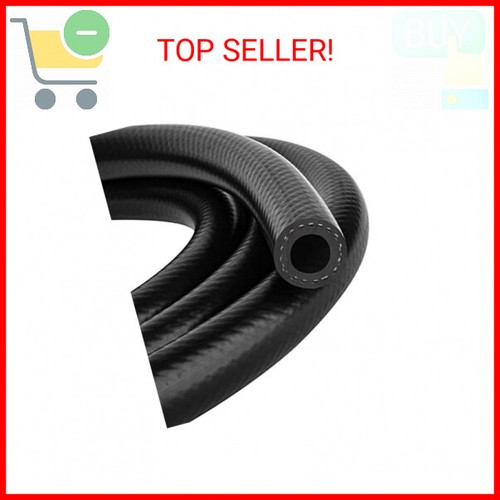 1/2 Inch (12mm) ID Fuel Line Hose 10FT NBR Rubber Push Lock Hose High Pressure 3