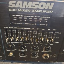 Samson S83 Mixer Amplifier 8channel 300watts ...