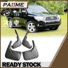 4 Pcs Mud Flaps For 2009 - 2011 Toyota Highlander Front & Rear Splash Mud Guards