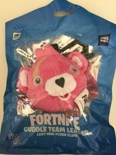 FORTNITE CUDDLE TEAM LEADER Loot Mini Plush Clips SERIES 1 NEW 2019