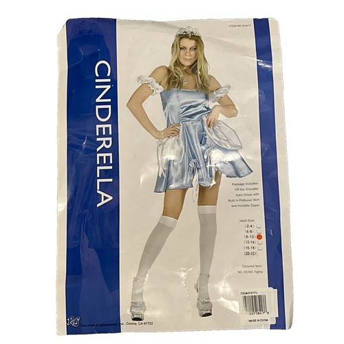 RG Costumes Cinderella-Kleid Für Frauen – Mit Petticoat, Abnehmbaren Trägern, Aus Leichtem Stoff