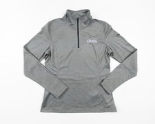 The North Face Sweater Womens Small Gray 1/4 Zip Pullover Lightweight Activewear