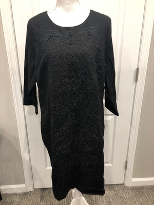 chicos black dress