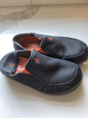 Olukai Boys Nohea Mesh Slip On Shoes Sz 13 Gray | eBay display picture 1