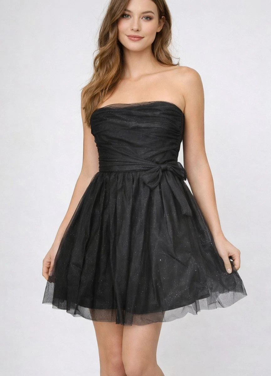 fit and flare tulle dress Shimmery Red Fit & Flare Tulle Full Engagement Dress