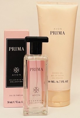 Avon Prima eau de parfum spray + shower gel