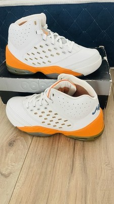Jordan Melo 5.5 White Orange 311813-141 Basketball Sneakers