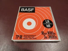 BASF TP18 Reel to Reel Tape LH hifi NEW & Sealed