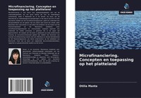 Otilia Manta | Microfinanciering. Concepten En Toepassing Op Het Platteland