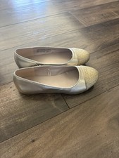 Girl Gold Dress Shoes Size 1