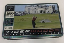 Tiger Woods Golf Balls Collector Series 2 2000 129th Open Champion Nike Tin-D6