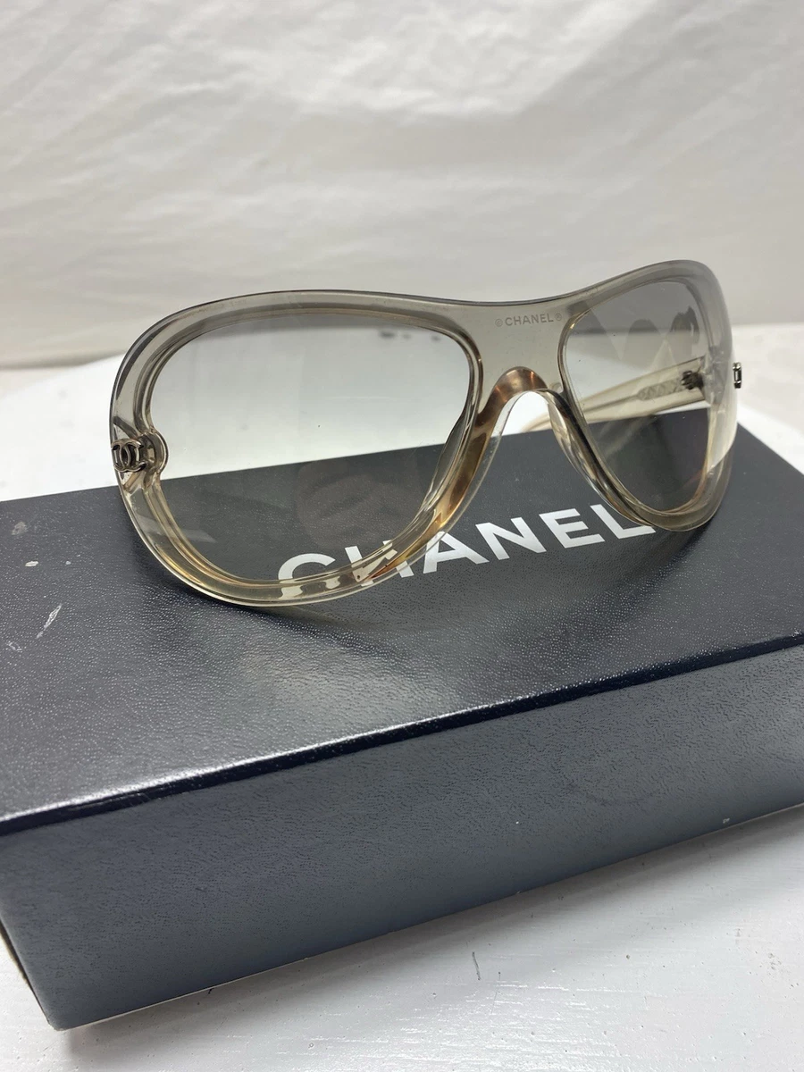 CHANEL Gold Plastic Eyeglass Frames for sale | eBay display picture 1