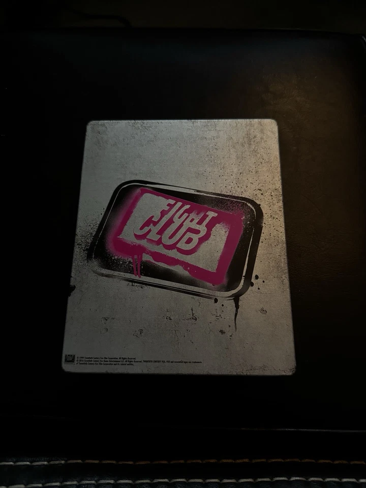 Fight Club Blu-ray Steelbook (2016, OOP, Best Buy) Foto 2 de 4