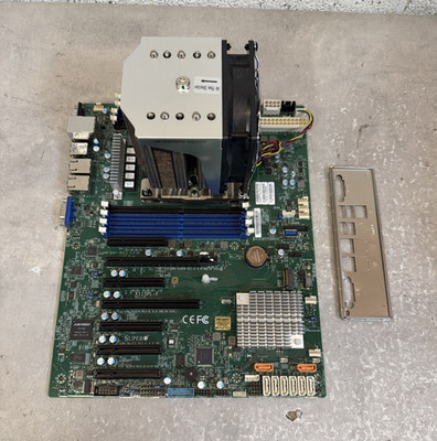 Supermicro X11SPL-F Motherboard with Intel Xeon Bronze 3204 Heatsink  I/O Shield