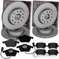 Zimmermann Bremsscheiben + BelÄGe Vorne + Hinten FüR Audi A6 Allroad C6 4FH
