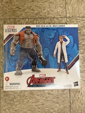 Hasbro Marvel Legends GRAY HULK & DR. BRUCE BANNER Action Figure 2-Pack     SEALED