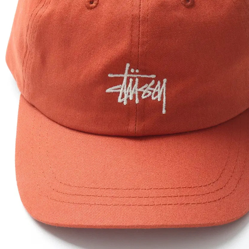 Stussy 6 Panel Cap Basic Logo Adjustable - image 5