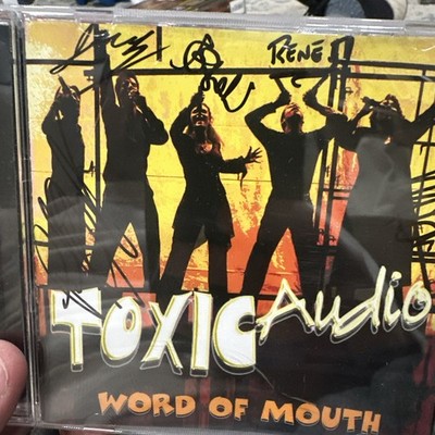 Toxic Audio SIGNED AUTOGRAPHED COVER CD Word of Mouth A Cappella Group