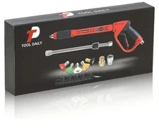 Tool Daily Pressure Washer Gun  40" Wand  5 Nozzles  M22 Fitting  5000 PSI NEW!!