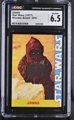 1977 Wonder Bread Star Wars #10 Jawas — CGC 6.5