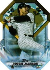Reggie Jackson 2022 Topps Diamond Greats Die Cuts Baseball Card #DGDC17 Yankees