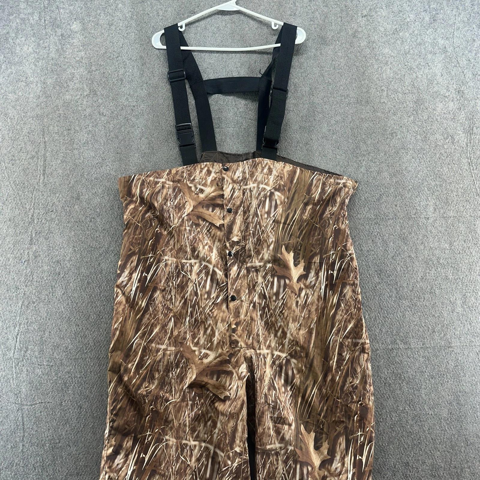 Huntworth Bib Overall Men 2XL Brown Marshland Camo Insulated Hunting Outdoor