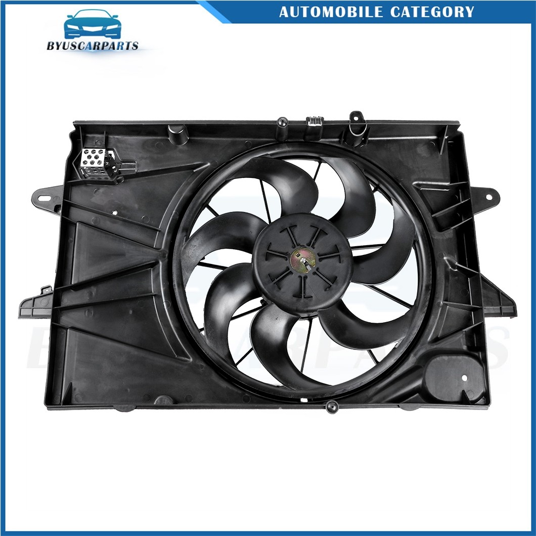 For 16-17 Chevrolet Equinox 2.4L Electric Radiator Condenser Cooling Fan Kit