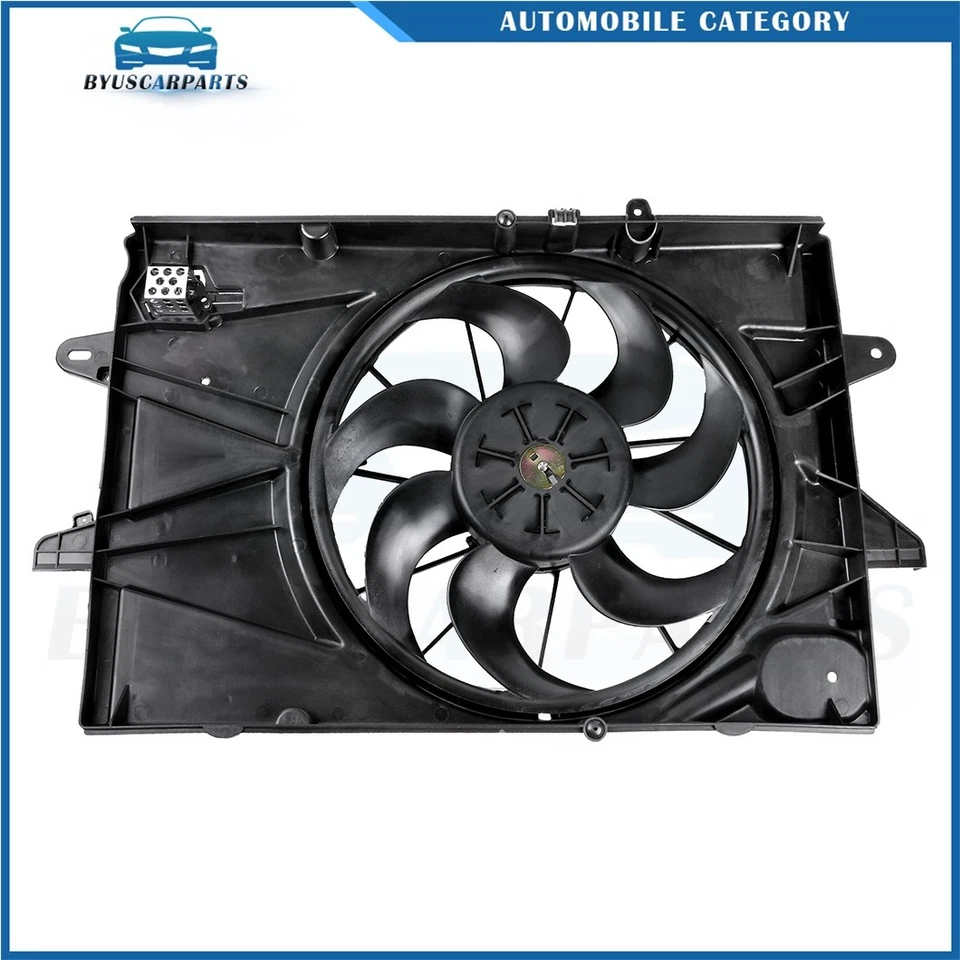 For 16-17 Chevrolet Equinox 2.4L Electric Radiator Condenser Cooling Fan Kit - Image 4 of 4