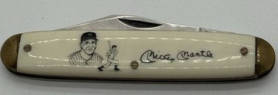 Vintage Mickey Mantle Pocket Knife Frost Falcon