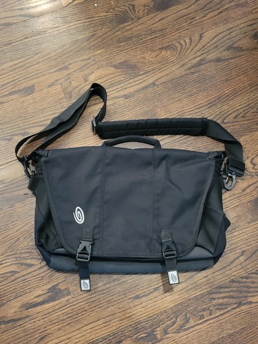 TIMBUK2 Unisex Black Convertible Briefcase Messenger Laptop Bag - Excellent Cond