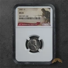 1943 Steel Lincoln Wheat Cent 1C - NGC MS65 - Philadelphia