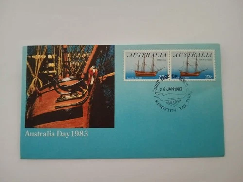 1983 - Australia Day (First Day of Issue) Cover 27¢ Stamp
