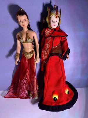 Lot of 2 Star Wars 12'' Dolls, Legacy Collection from 1999, from Movie,