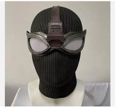 Spider-Man Noir Mask Superhero Miles Morales Peter Parker Helmet Cosplay Prop